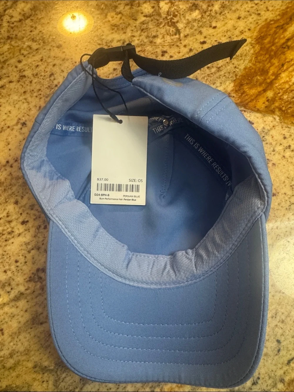 Burn Boot Camp Women's Light Blue Logo Cap